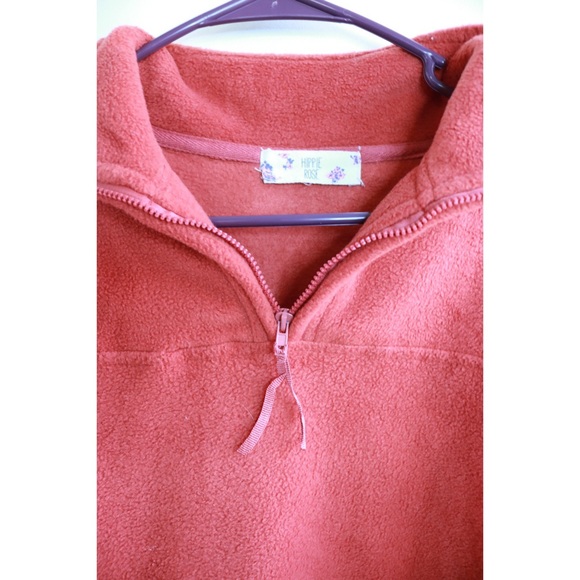 Hippie Rose Sweaters - Hippie Rose Fleece Sweater